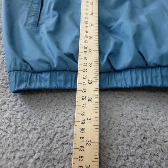 Footjoy FJ Jacket Mens Large Dryjoys 1/4 Zip Windbreaker Golf Blue Short Sleeve - Picture 7 of 10